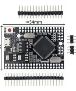 Mini Mega 2560 PRO (Embed) with CH340G/ATmega2560-16AU - Available for Purchase at Dhaka Robotics Online Store