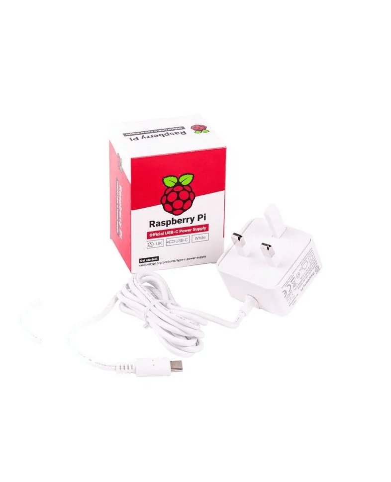 Official Power Supply for Raspberry Pi 4 (White)