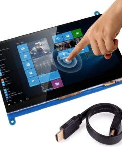 7-Inch TFT LCD Touch Screen Module HDMI 800x480 RGB Display Board - Compatible with Raspberry Pi and Arduino for High-Quality Visuals