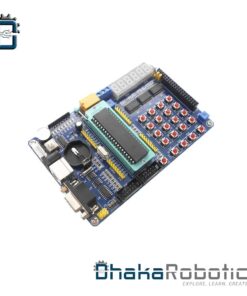 AVR microcontroller learning and development board for programming and embedded system projects