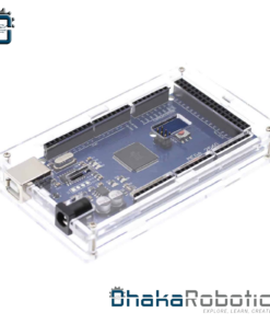 MEGA 2560 R3 Acrylic Case with Sticker and Instruction - Protective and Stylish Case for Your Arduino MEGA 2560 R3 Board